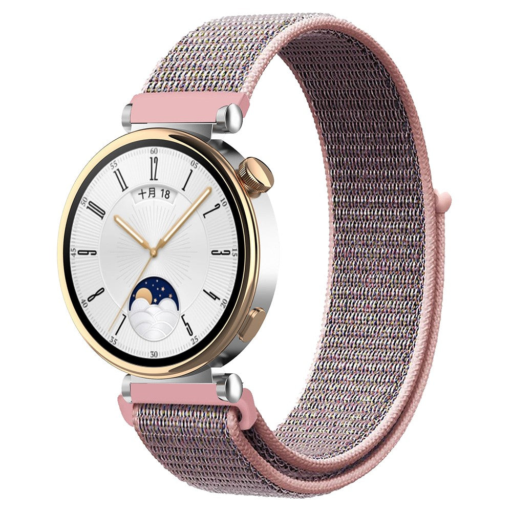 Vildt Elegant Nylon Universal Rem passer til Smartwatch - Pink#serie_2