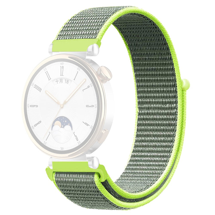 Vildt Elegant Nylon Universal Rem passer til Smartwatch - Gul#serie_10