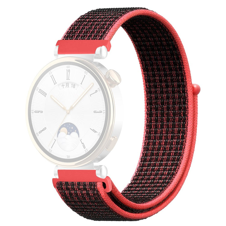 Vildt Elegant Nylon Universal Rem passer til Smartwatch - Rød#serie_11
