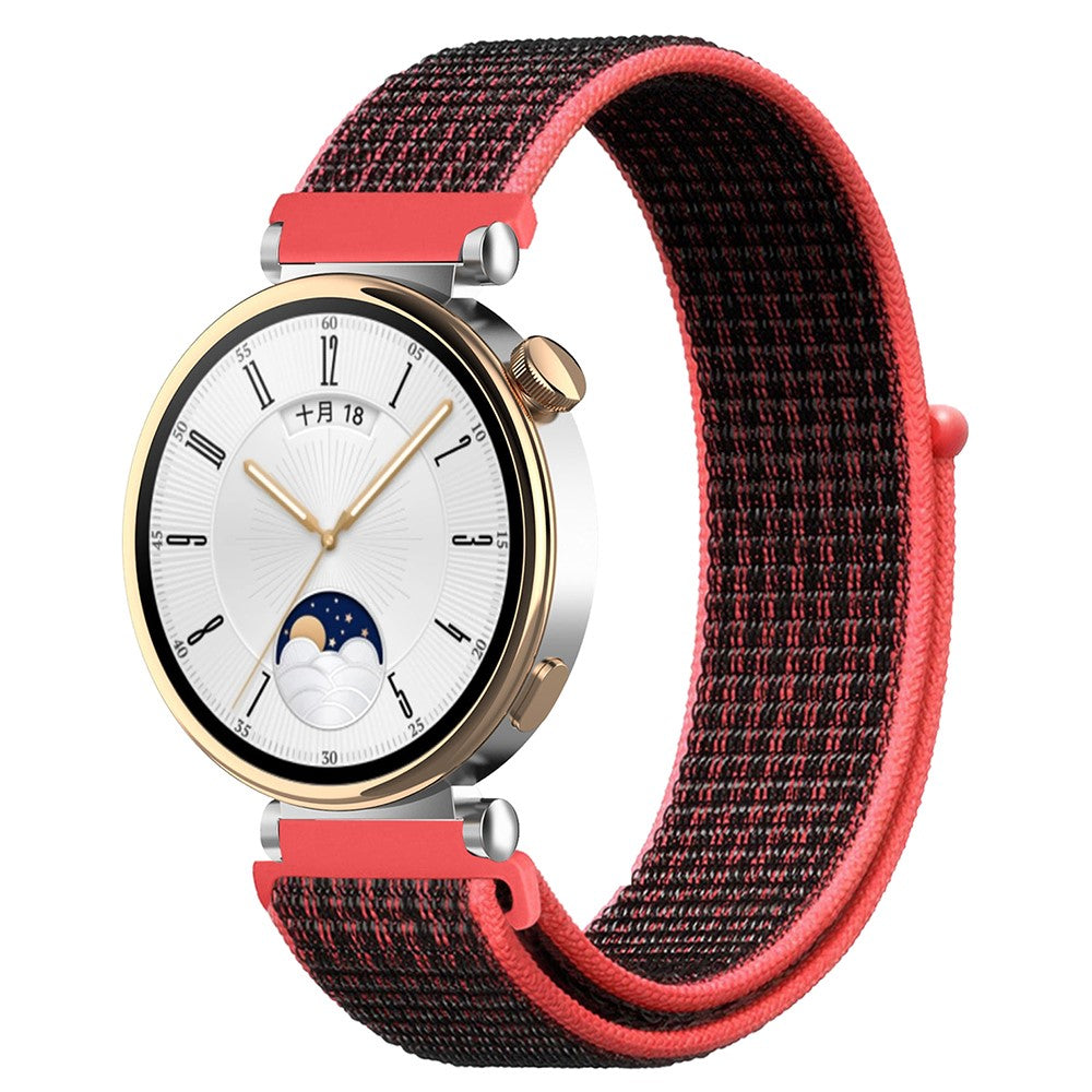 Vildt Elegant Nylon Universal Rem passer til Smartwatch - Rød#serie_11