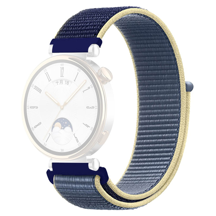 Vildt Elegant Nylon Universal Rem passer til Smartwatch - Blå#serie_14