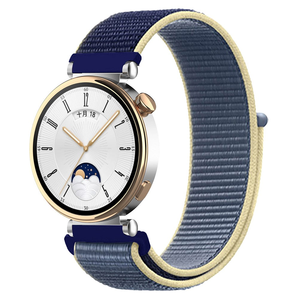 Vildt Elegant Nylon Universal Rem passer til Smartwatch - Blå#serie_14