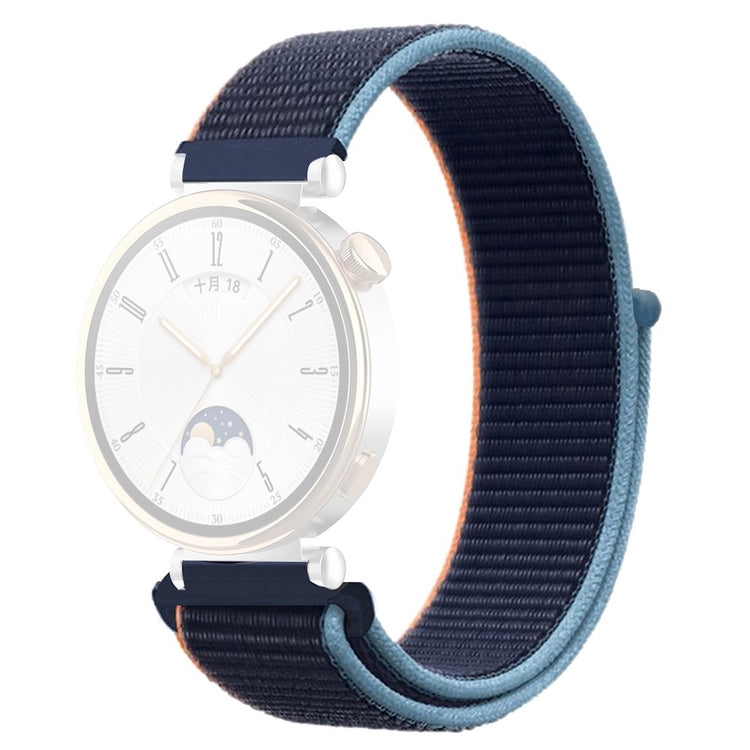 Vildt Elegant Nylon Universal Rem passer til Smartwatch - Blå#serie_16