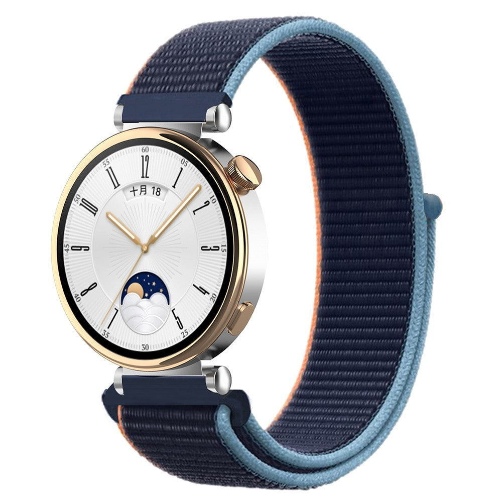 Vildt Elegant Nylon Universal Rem passer til Smartwatch - Blå#serie_16