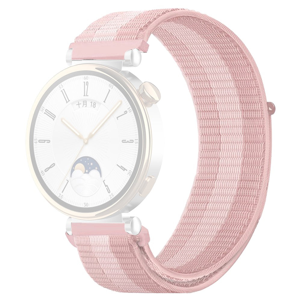 Vildt Elegant Nylon Universal Rem passer til Smartwatch - Pink#serie_20