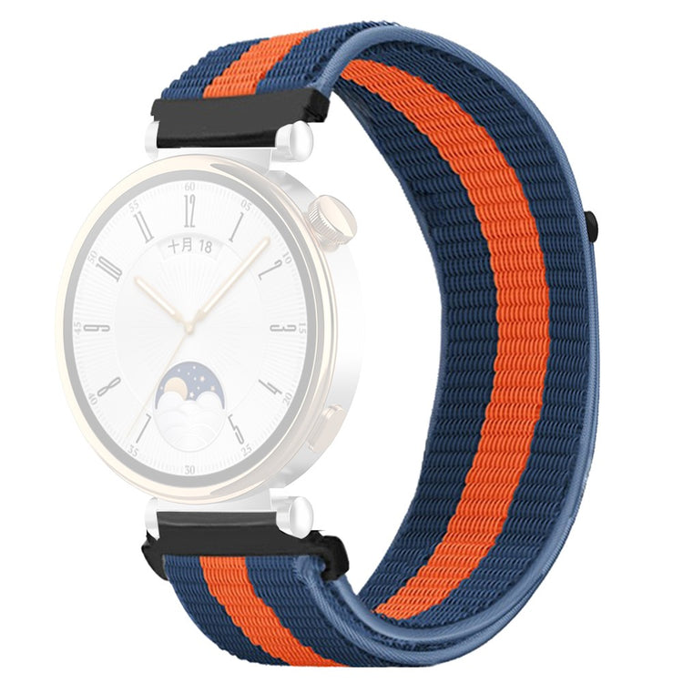 Vildt Elegant Nylon Universal Rem passer til Smartwatch - Blå#serie_21