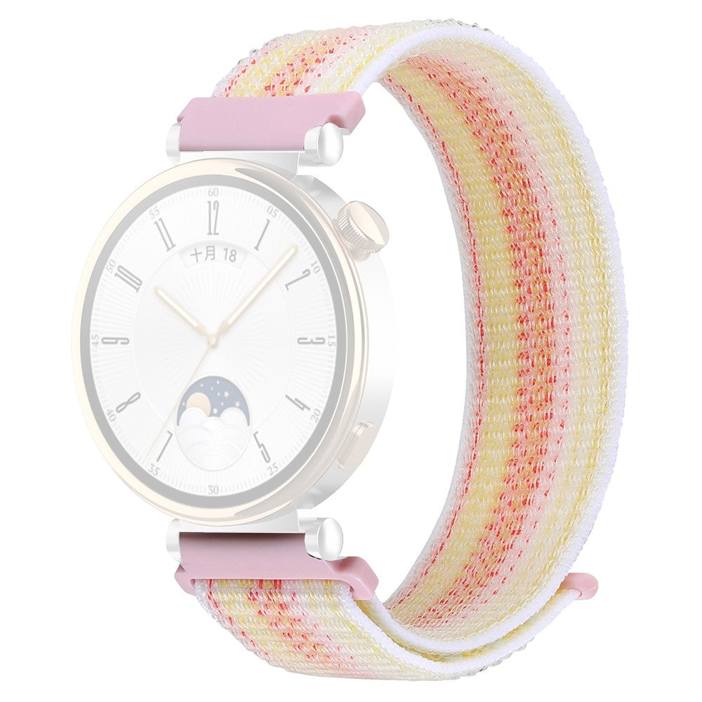 Vildt Elegant Nylon Universal Rem passer til Smartwatch - Pink#serie_25
