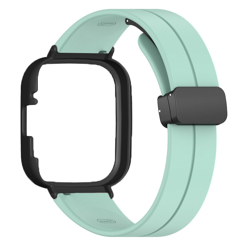 Sejt Silikone Rem passer til Xiaomi Redmi Watch 3 - Grøn#serie_3