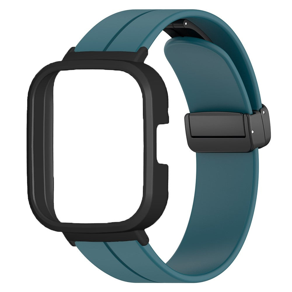 Sejt Silikone Rem passer til Xiaomi Redmi Watch 3 - Grøn#serie_11