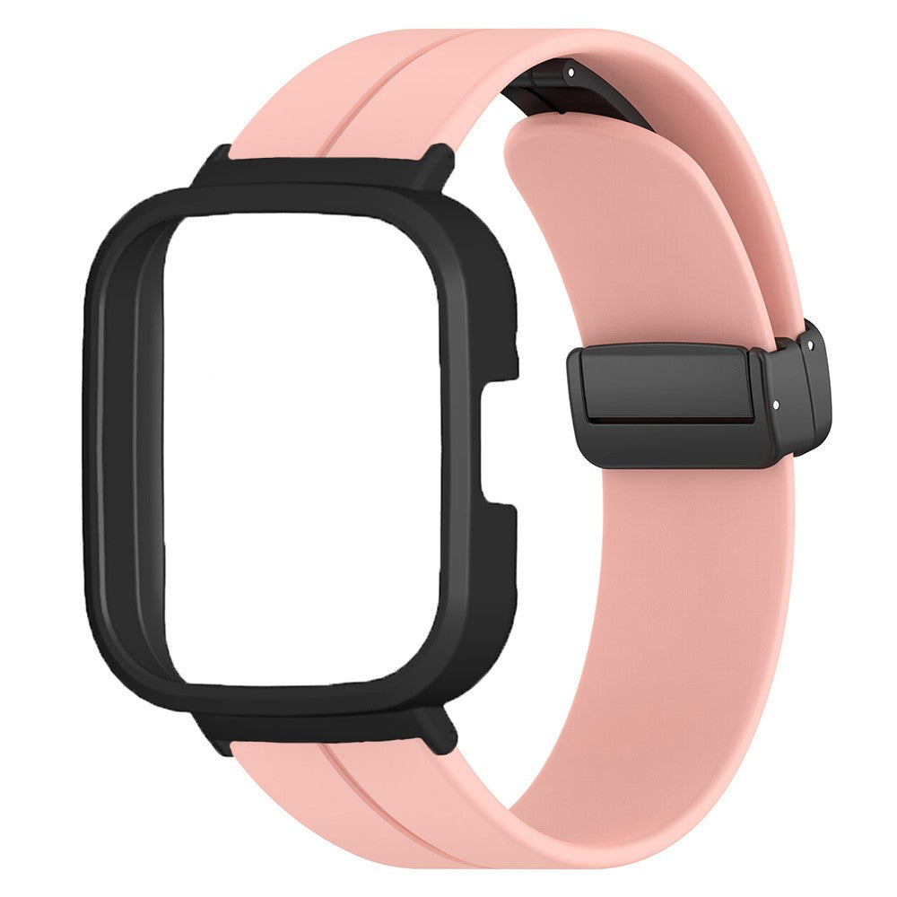 Sejt Silikone Rem passer til Xiaomi Redmi Watch 3 - Pink#serie_12