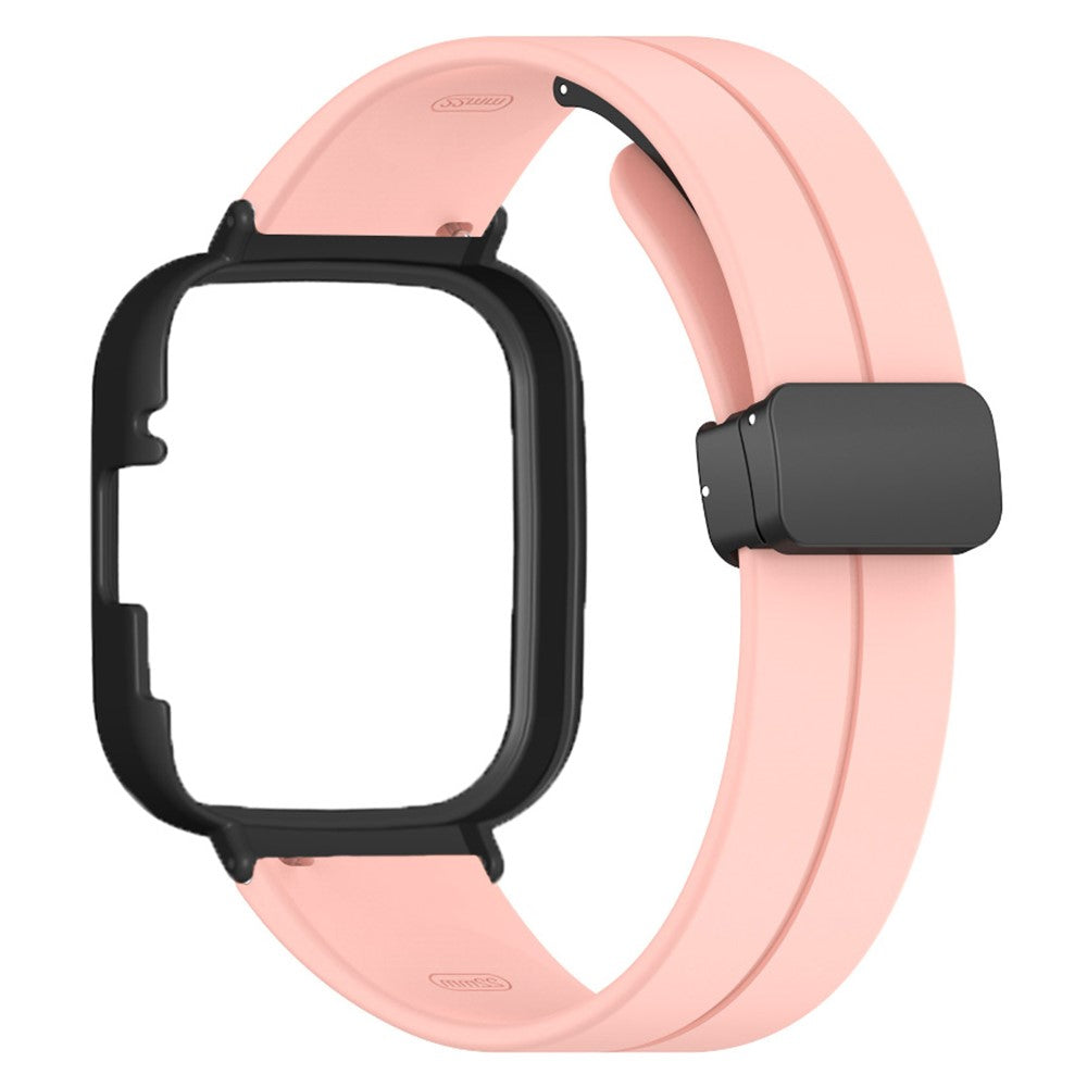 Sejt Silikone Rem passer til Xiaomi Redmi Watch 3 - Pink#serie_12