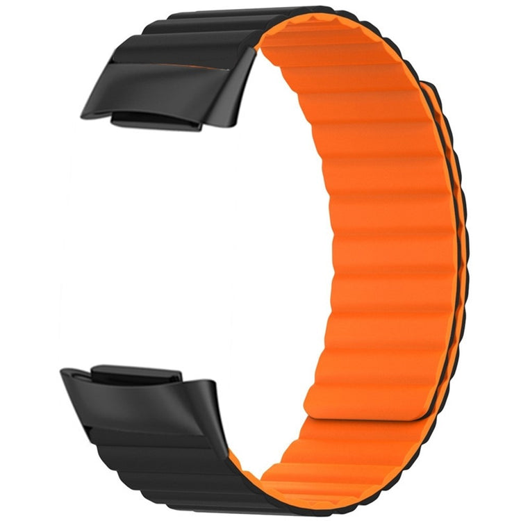 Silikone Universal Rem passer til Fitbit Charge 6 / Fitbit Charge 5 - Orange#serie_2