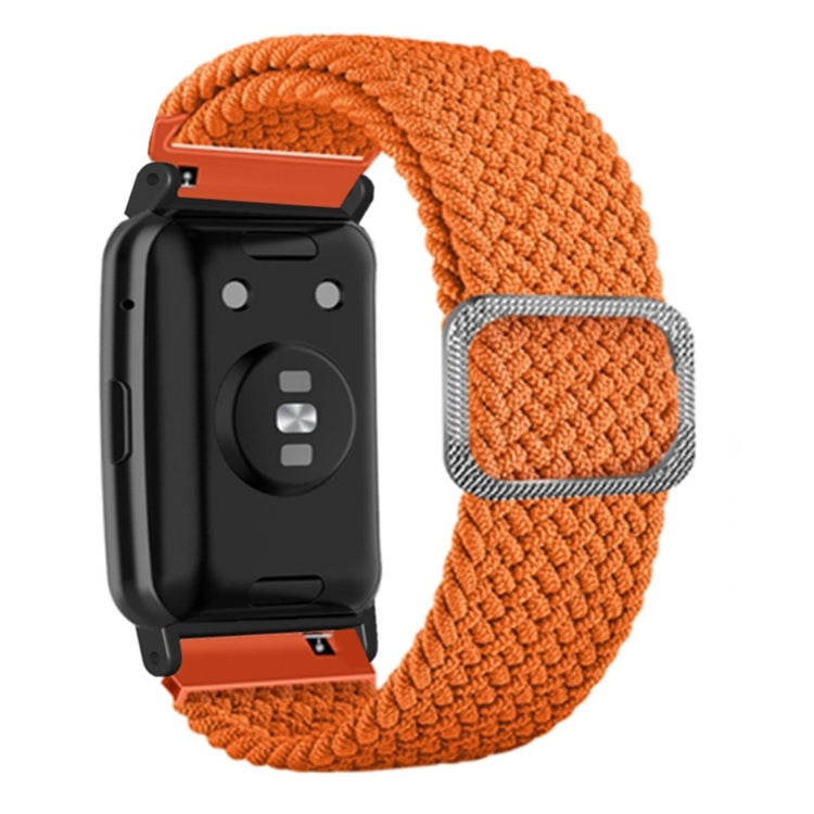 Nylon Universal Rem passer til Huawei Watch Fit / Huawei Watch Fit Special Edition - Orange#serie_12