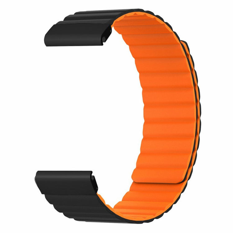 Meget Slidstærk Silikone Universal Rem passer til Smartwatch - Orange#serie_5
