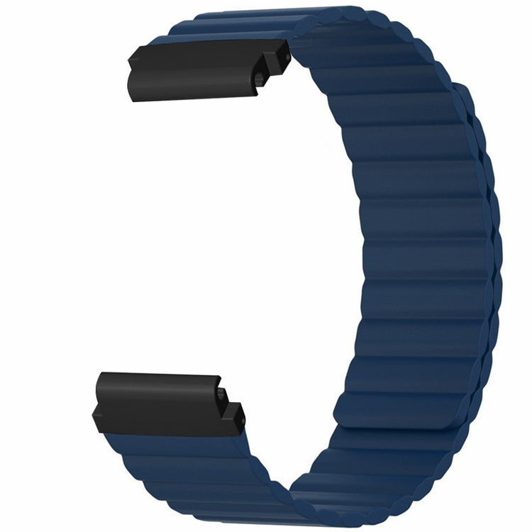Rigtigt Fantastisk Silikone Universal Rem passer til Garmin Smartwatch - Blå#serie_5