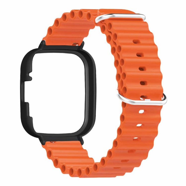 Rigtigt Skøn Silikone Rem passer til Xiaomi Redmi Watch 3 - Orange#serie_4