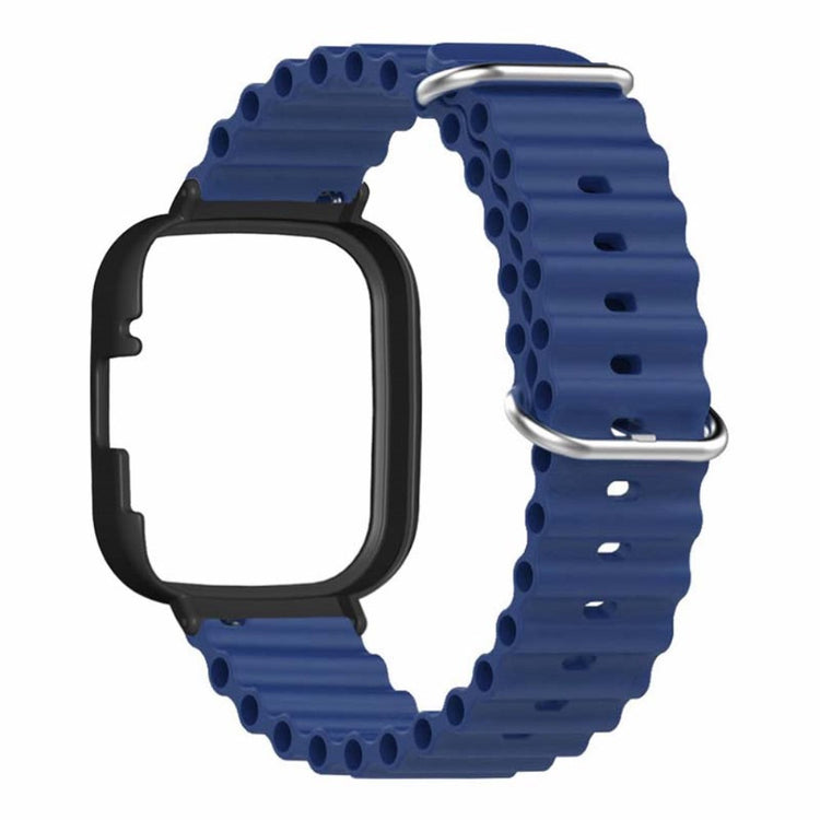 Rigtigt Skøn Silikone Rem passer til Xiaomi Redmi Watch 3 - Blå#serie_7
