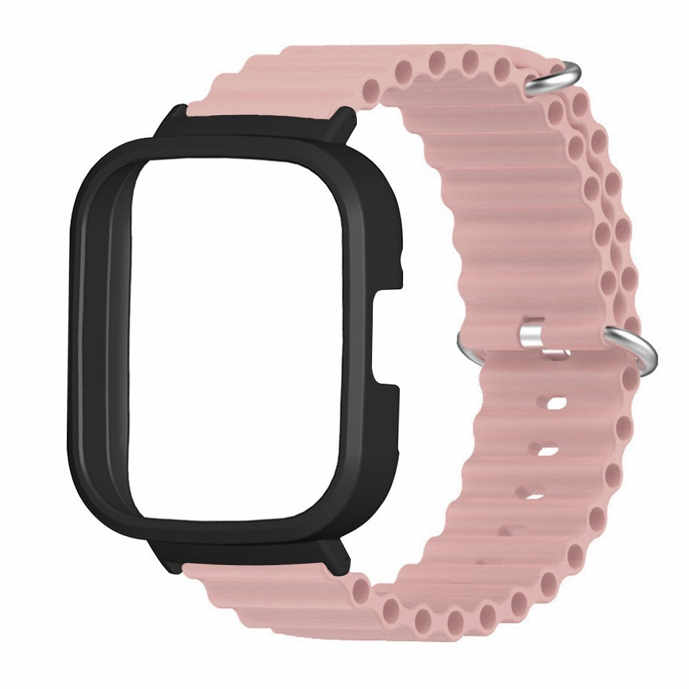 Rigtigt Skøn Silikone Rem passer til Xiaomi Redmi Watch 3 - Pink#serie_12