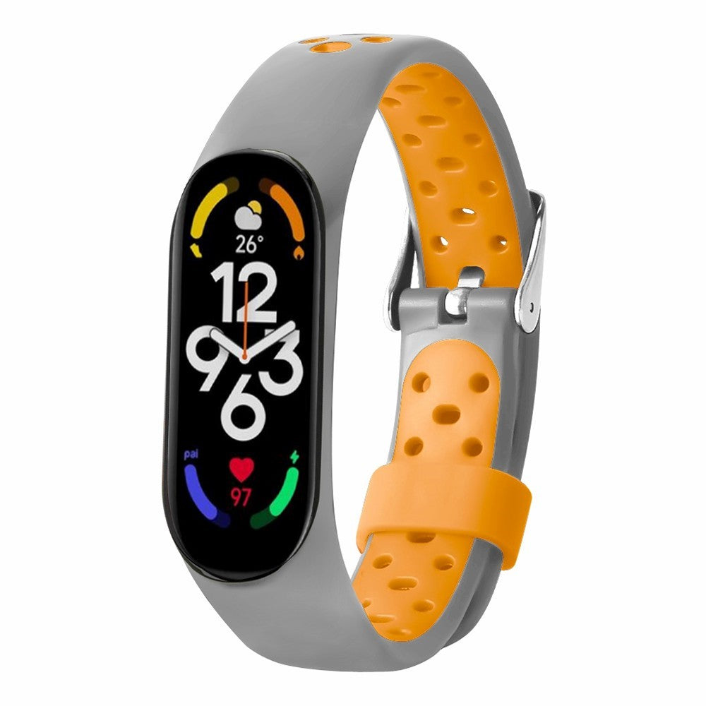 Mega Smuk Silikone Universal Rem passer til Smartwatch - Orange#serie_5