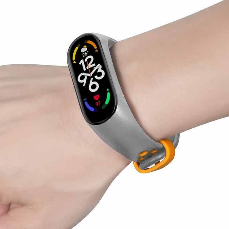 Mega Smuk Silikone Universal Rem passer til Smartwatch - Orange#serie_5