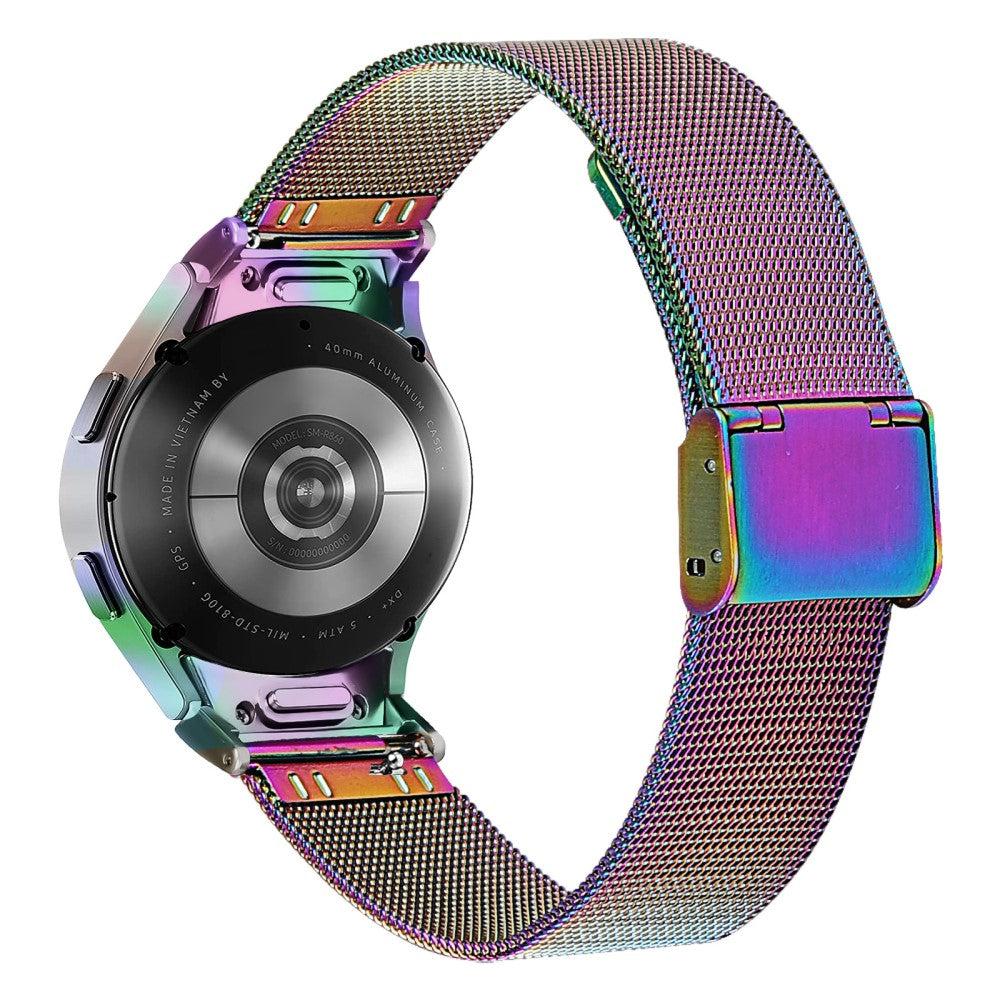 Mega Slidstærk Metal Universal Rem passer til Samsung Smartwatch - Flerfarvet#serie_2