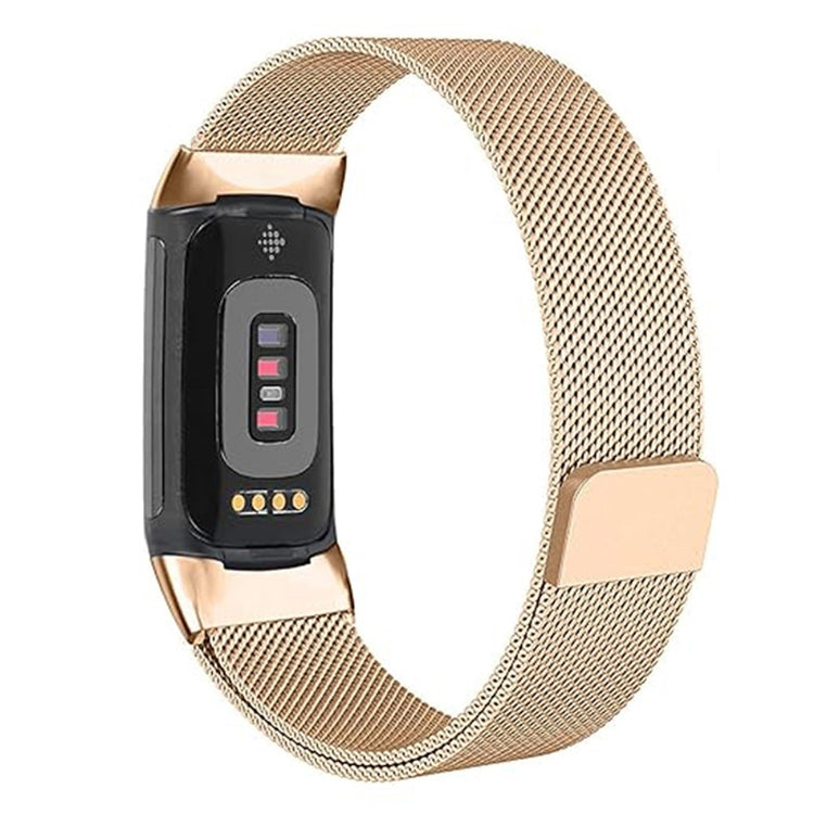 Fint Metal Universal Rem passer til Fitbit Charge 3 / Fitbit Charge 4 - Guld#serie_1