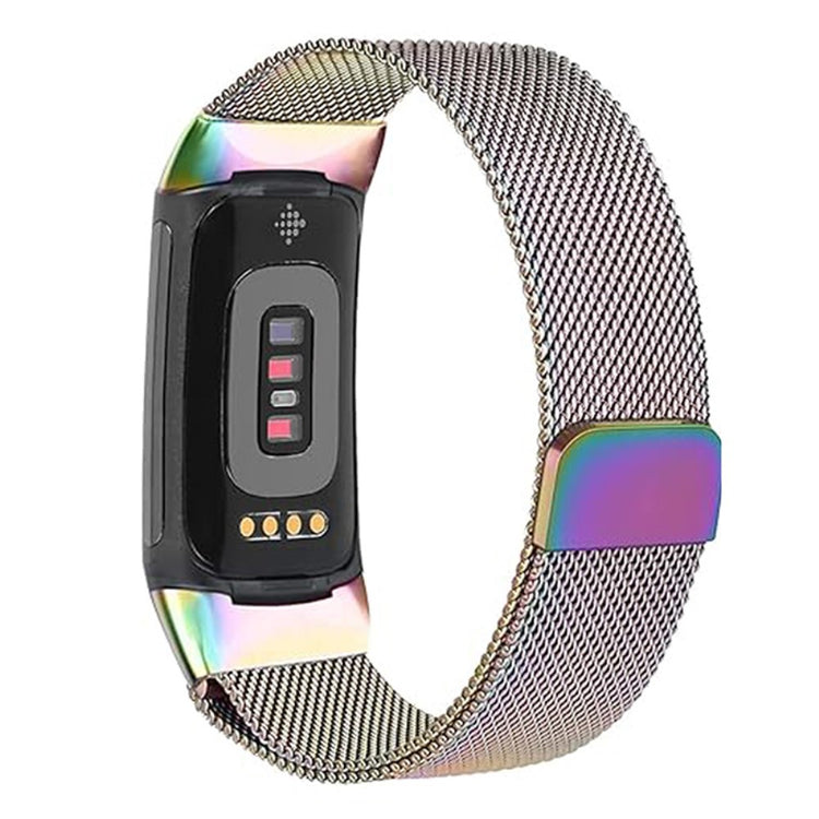 Fint Metal Universal Rem passer til Fitbit Charge 3 / Fitbit Charge 4 - Flerfarvet#serie_2