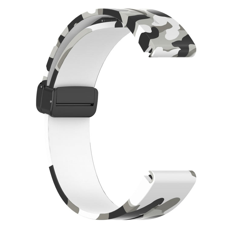 Vildt Fint Silikone Universal Rem passer til Garmin Smartwatch - Blå#serie_2