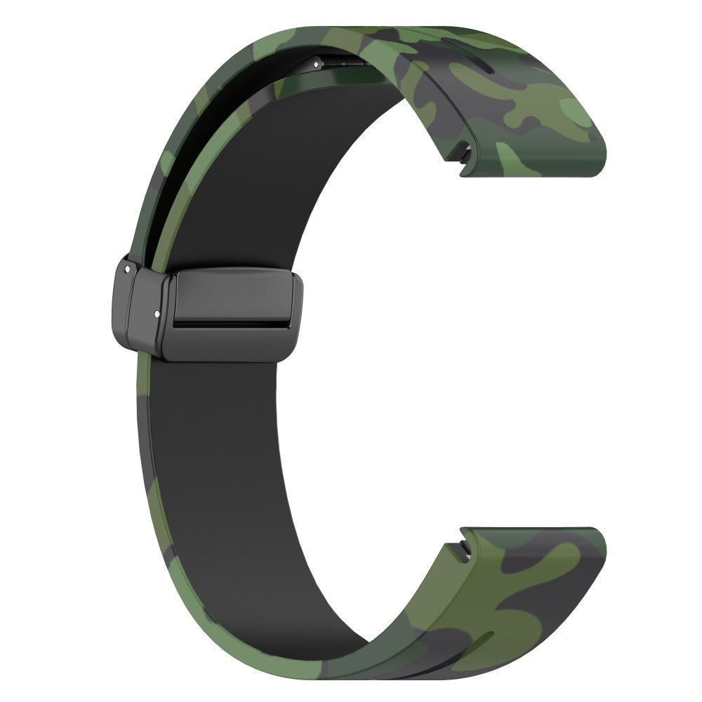 Vildt Fint Silikone Universal Rem passer til Garmin Smartwatch - Grøn#serie_8