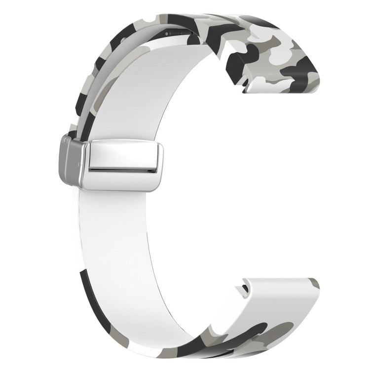 Vildt Skøn Silikone Universal Rem passer til Smartwatch - Hvid#serie_2