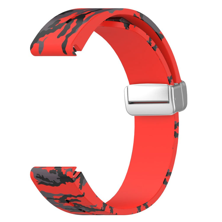 Vildt Skøn Silikone Universal Rem passer til Smartwatch - Rød#serie_4