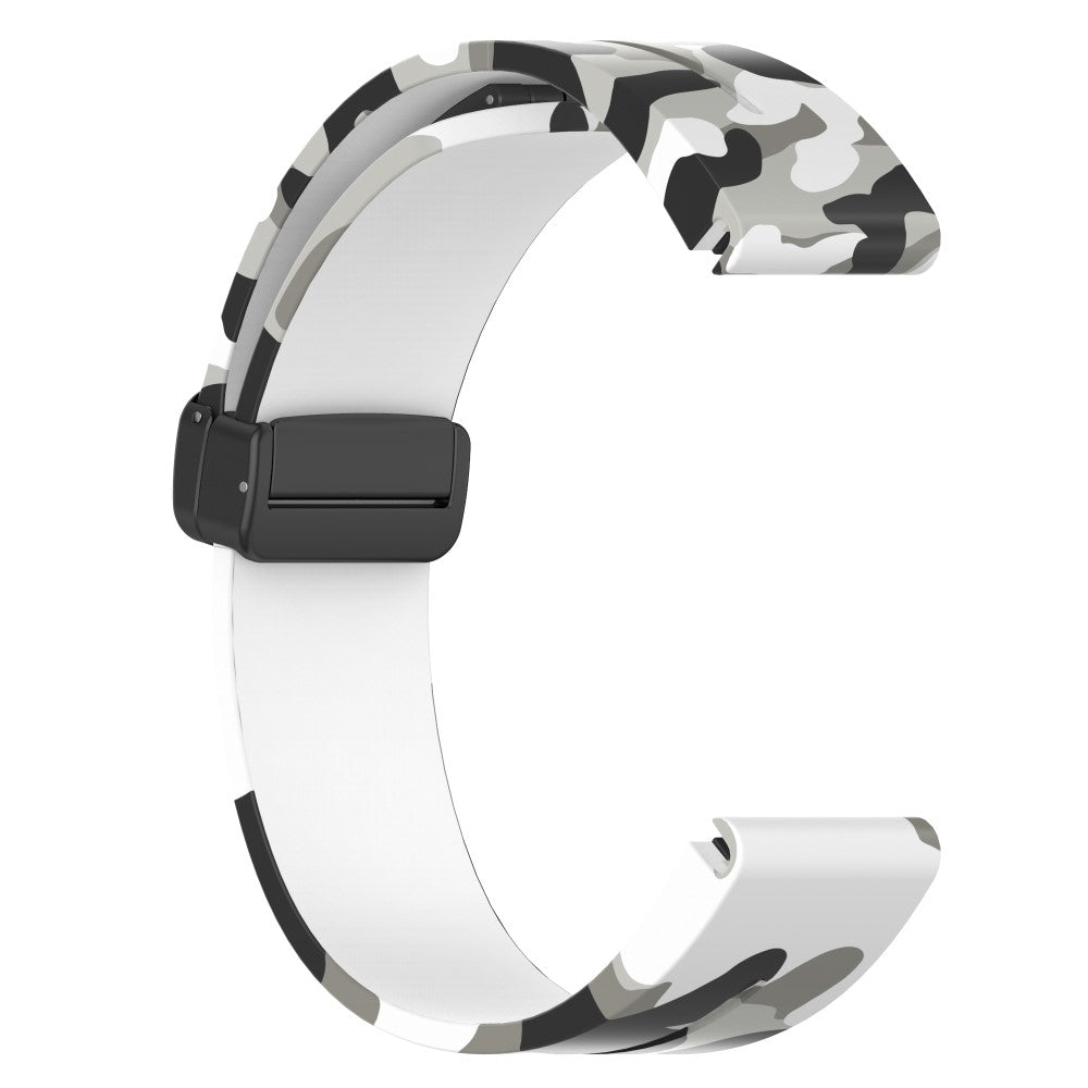 Super Godt Silikone Universal Rem passer til Smartwatch - Hvid#serie_7
