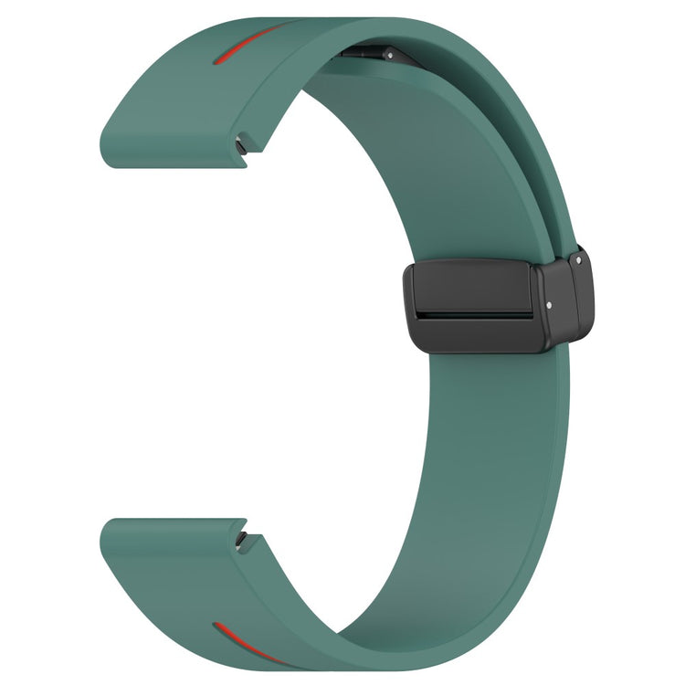 Fantastisk Silikone Universal Rem passer til Smartwatch - Grøn#serie_7