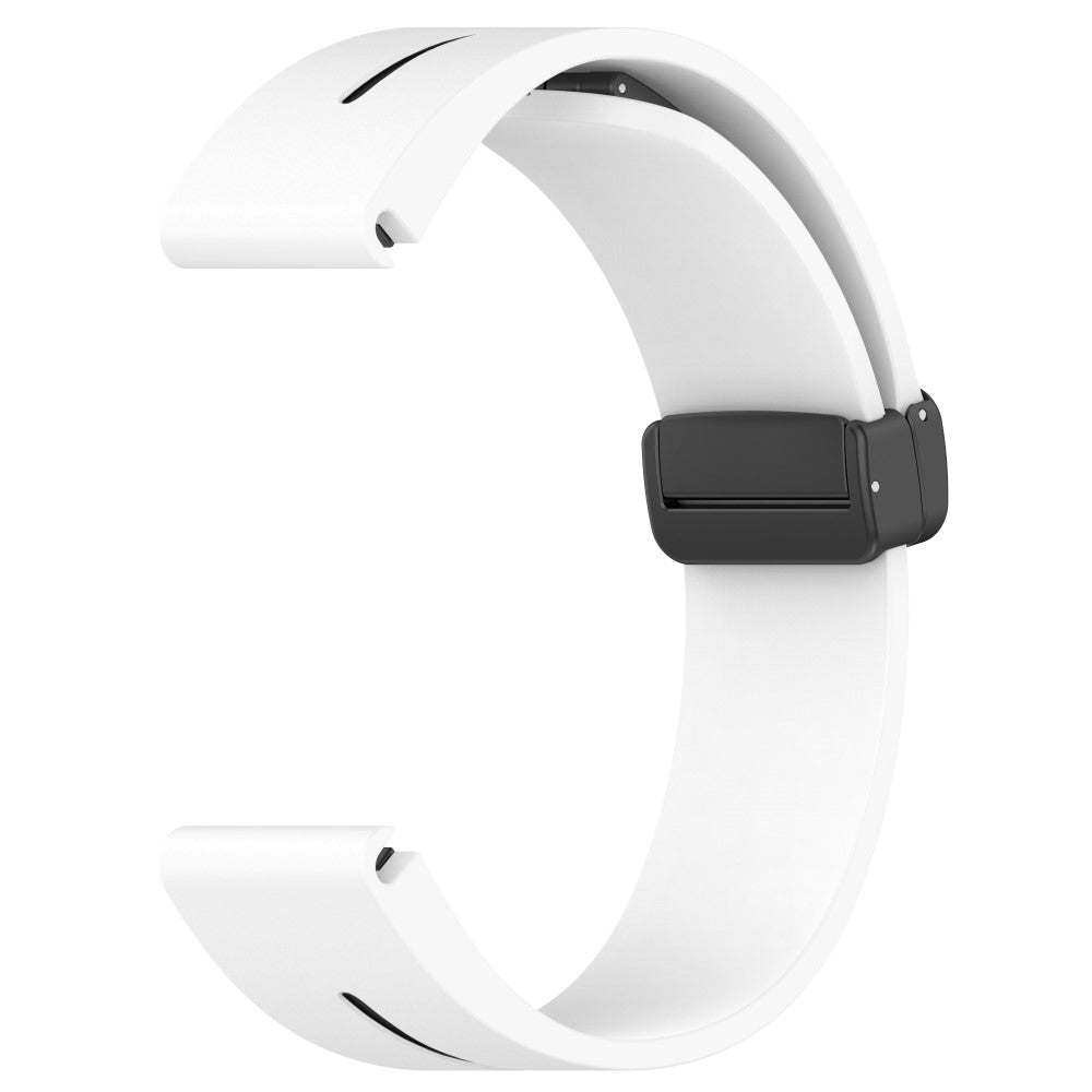 Fantastisk Silikone Universal Rem passer til Smartwatch - Hvid#serie_8