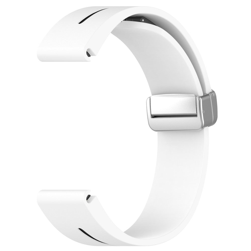 Super Fantastisk Silikone Universal Rem passer til Smartwatch - Hvid#serie_2