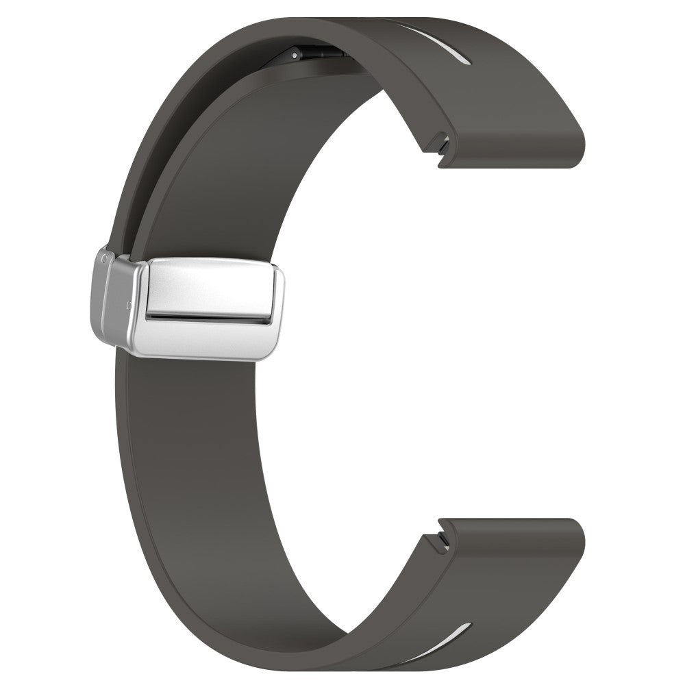 Super Fantastisk Silikone Universal Rem passer til Smartwatch - Sølv#serie_7