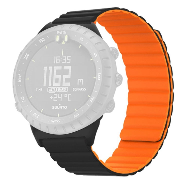 Glimrende Silikone Rem passer til Suunto Core - Orange#serie_1