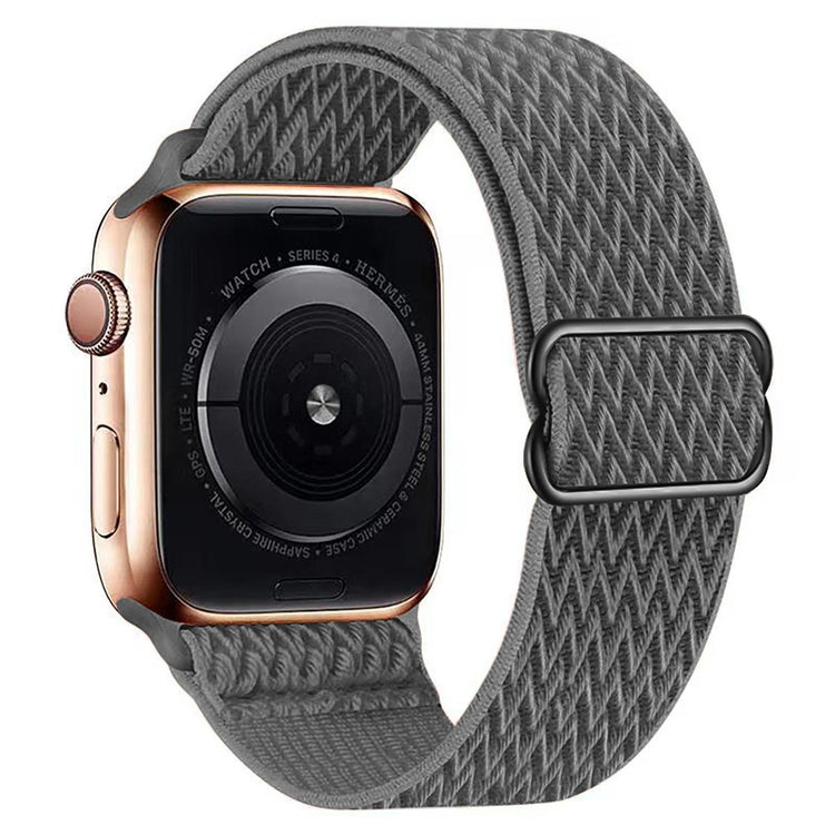 Eminent Nylon Universal Rem passer til Apple Smartwatch - Sølv#serie_6