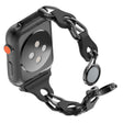 Mega Vahva Apple Smartwatch Keinonahka Yleinen Ranneke