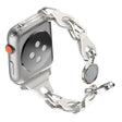 Nice Apple Smartwatch Metalli Ja Keinonahka Yleinen Ranneke