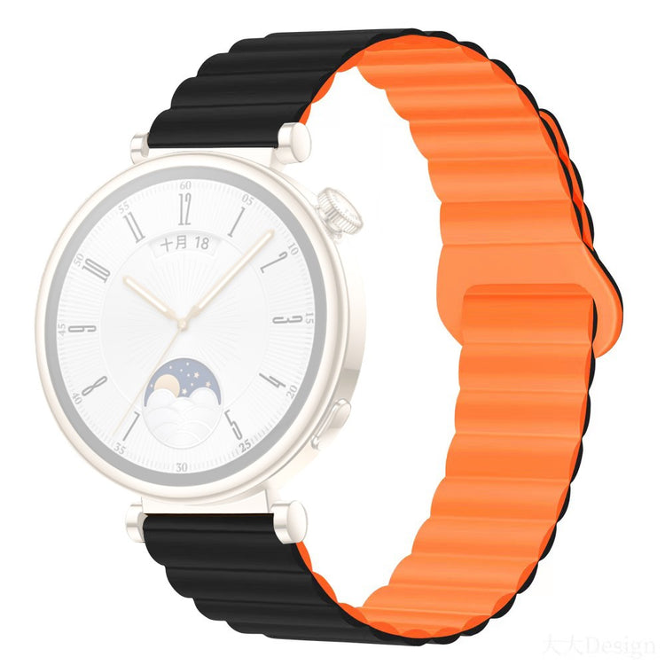 Mega Fint Silikone Universal Rem passer til Smartwatch - Orange#serie_3