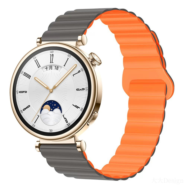 Mega Fint Silikone Universal Rem passer til Smartwatch - Orange#serie_6