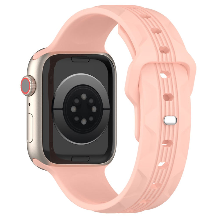 Rigtigt Fantastisk Silikone Universal Rem passer til Apple Smartwatch - Pink#serie_4