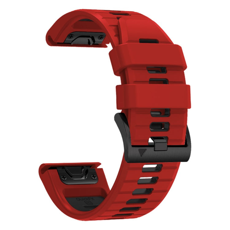 Godt Silikone Universal Rem passer til Smartwatch - Rød#serie_1