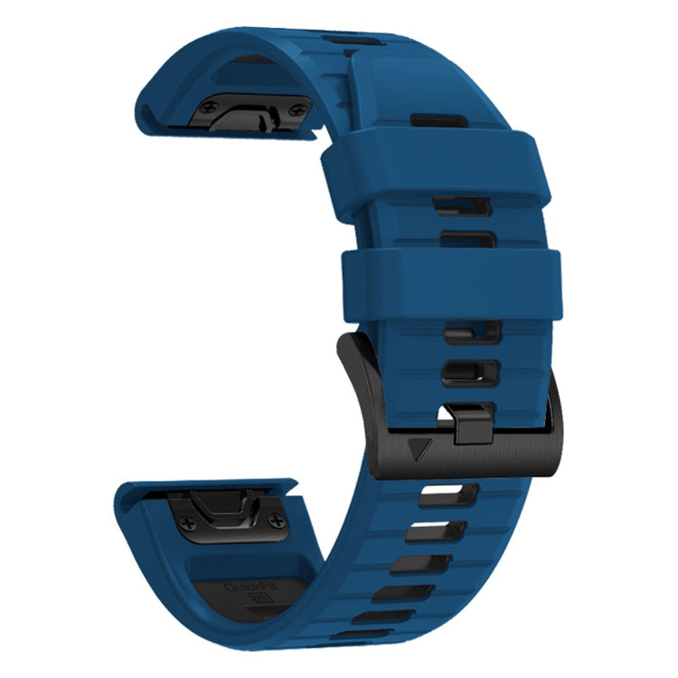 Godt Silikone Universal Rem passer til Smartwatch - Blå#serie_2