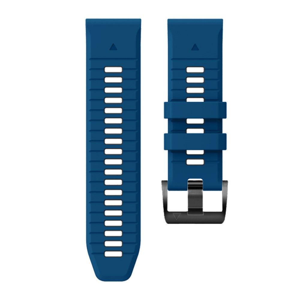 Godt Silikone Universal Rem passer til Smartwatch - Blå#serie_2