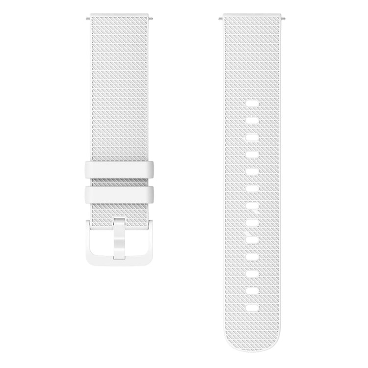 Super Skøn Silikone Universal Rem passer til Smartwatch - Hvid#serie_2