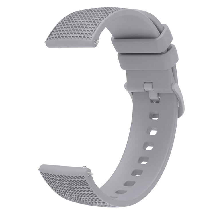 Super Skøn Silikone Universal Rem passer til Smartwatch - Sølv#serie_8