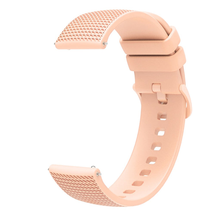 Super Skøn Silikone Universal Rem passer til Smartwatch - Pink#serie_9