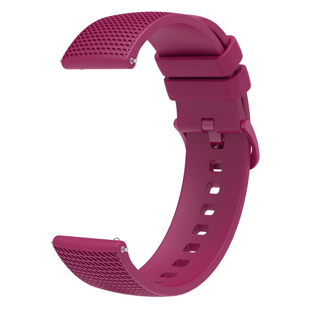 Super Skøn Silikone Universal Rem passer til Smartwatch - Pink#serie_10